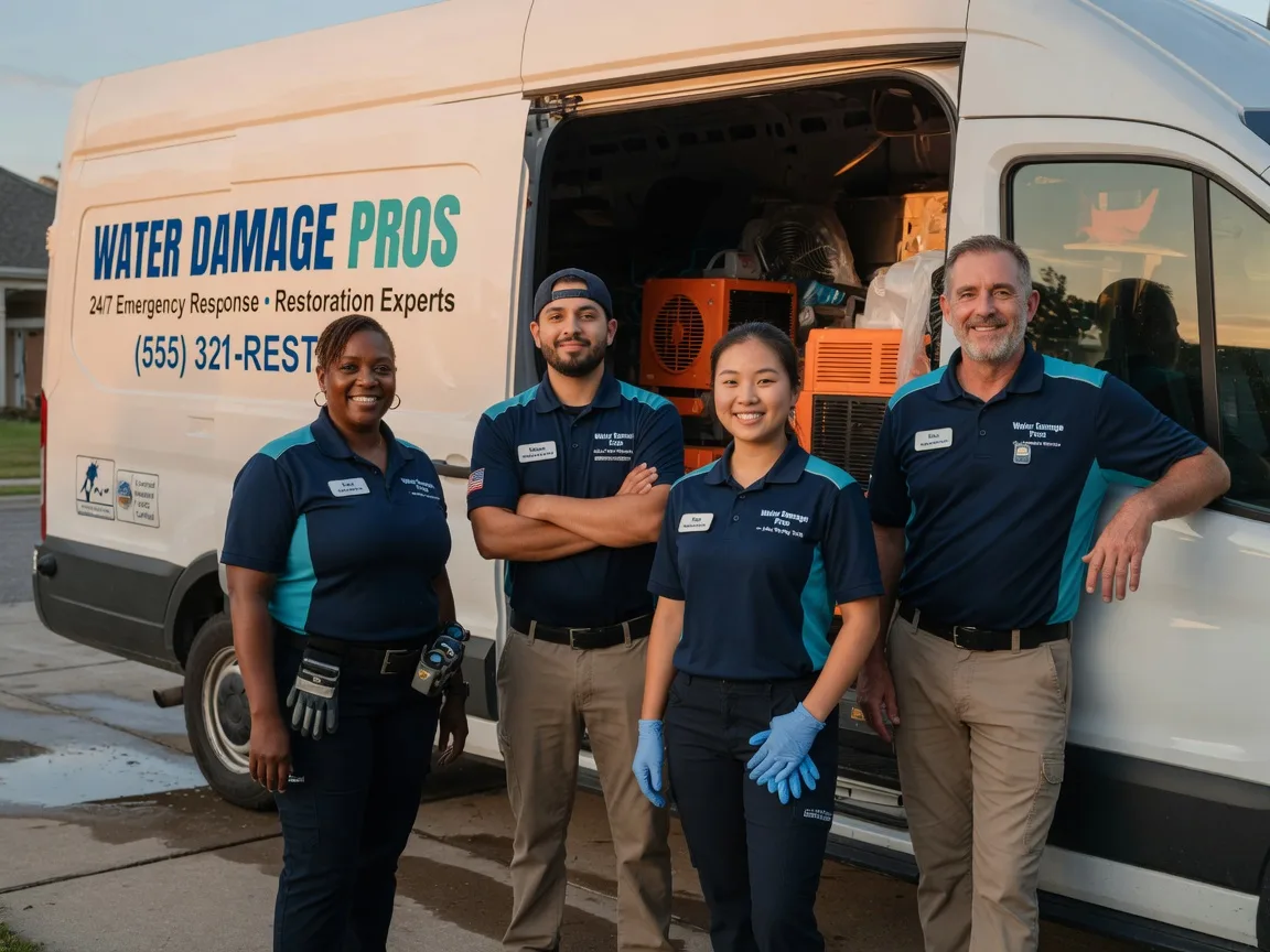 Water Damage Restoration company in West Concord, MN